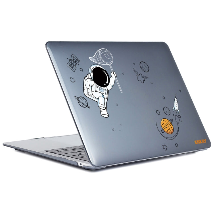 ENKAY Spaceman Pattern Laotop Protective Crystal Case for MacBook Pro 13.3 inch A2251 / A2289 / A2338 2020(Spaceman No.2) - MacBook Pro Cases by ENKAY | Online Shopping UK | buy2fix