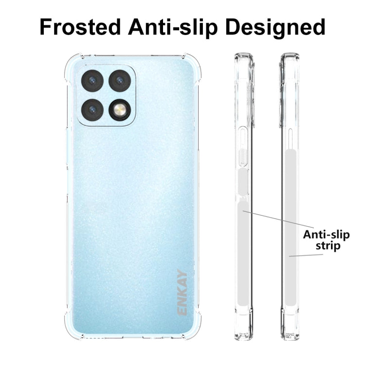 For Honor X30i ENKAY Transparent TPU Shockproof Case - Honor Cases by ENKAY | Online Shopping UK | buy2fix