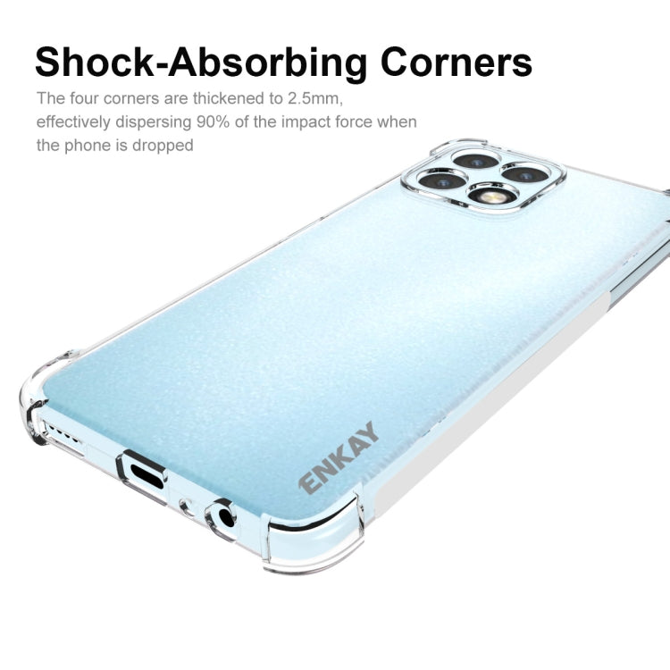 For Honor X30i ENKAY Transparent TPU Shockproof Case - Honor Cases by ENKAY | Online Shopping UK | buy2fix