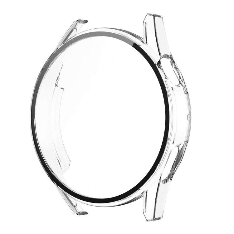 For Huawei Watch GT 3 42mm ENKAY PC Frame + Tempered Glass Protector Composite Case(Transparent) - Watch Cases by ENKAY | Online Shopping UK | buy2fix