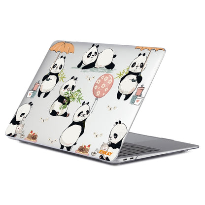 ENKAY Animal Series Pattern Laotop Protective Crystal Case For MacBook Pro 16 inch A2141(Panda) - MacBook Pro Cases by ENKAY | Online Shopping UK | buy2fix