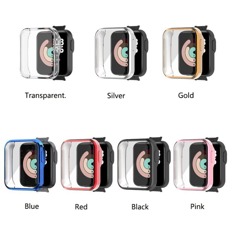 For Xiaomi Redmi Watch TPU Integrated Protective Case(Red) - Watch Cases by buy2fix | Online Shopping UK | buy2fix