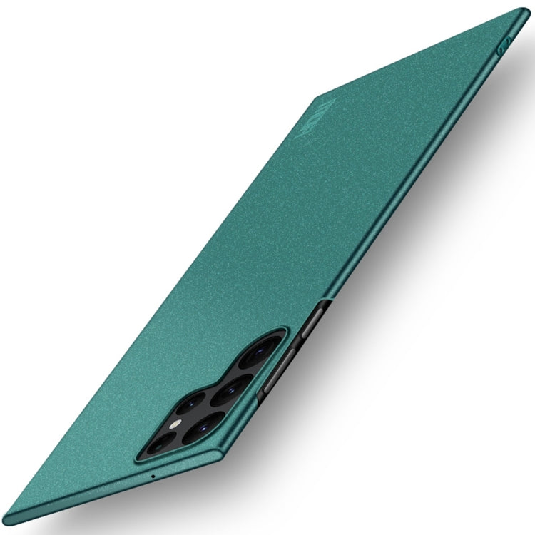 For Samsung Galaxy S22 Ultra 5G MOFI Fandun Series Frosted Ultra-thin PC Hard Phone Case(Green) - Galaxy S22 Ultra 5G Cases by MOFI | Online Shopping UK | buy2fix