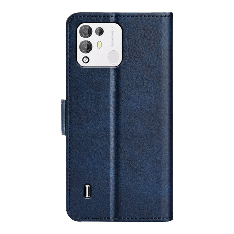 For Blackview A55 Pro Dual-side Magnetic Buckle Leather Phone Case(Dark Blue) - More Brand by buy2fix | Online Shopping UK | buy2fix