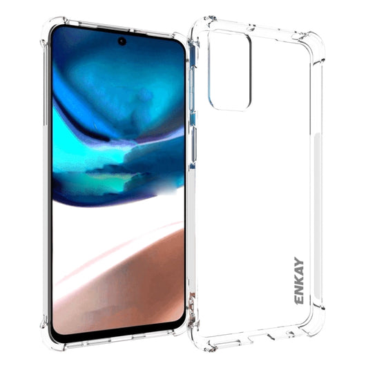 For Motorola Moto G42 4G ENKAY Transparent TPU Shockproof Phone Case - Motorola Cases by ENKAY | Online Shopping UK | buy2fix