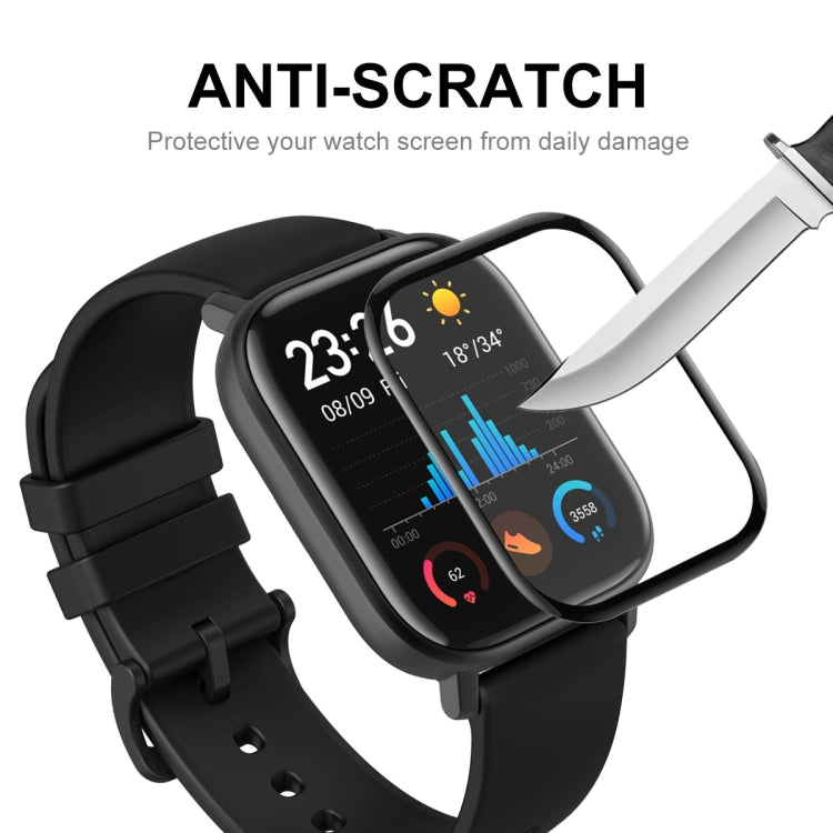 2pcs For Amazfit GTS 4 ENKAY 3D Full Coverage Soft PC Edge + PMMA HD Screen Protector Film - Screen Protector by ENKAY | Online Shopping UK | buy2fix