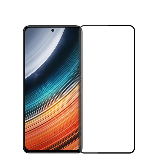 For Xiaomi Redmi K60E PINWUYO 9H 2.5D Full Screen Tempered Glass Film(Black) -  by PINWUYO | Online Shopping UK | buy2fix