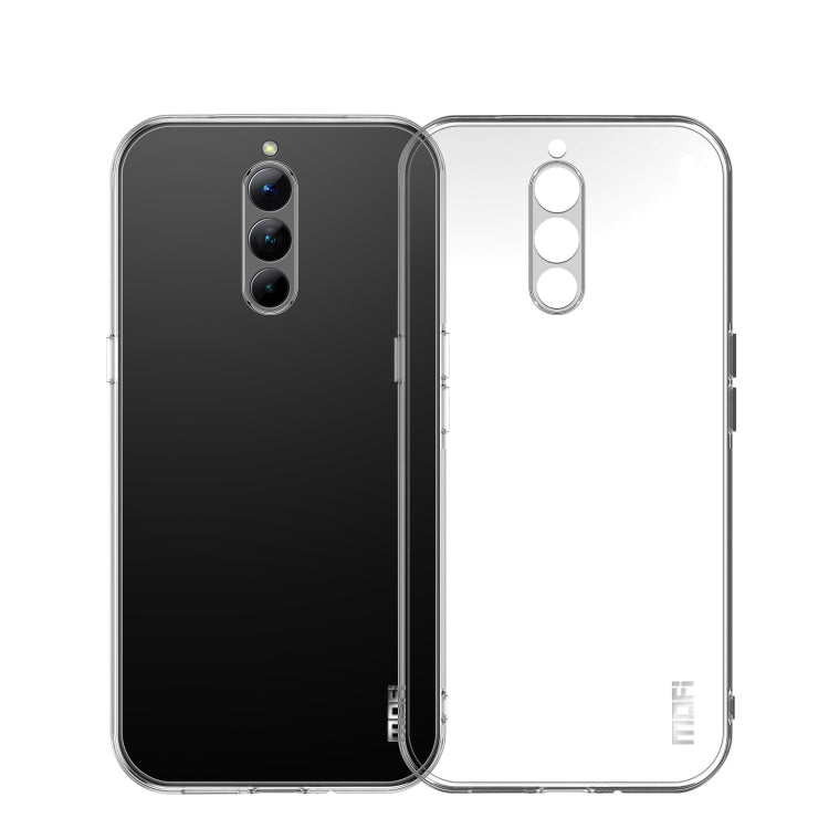 For ZTE Nubia Red Magic 8 / 8 Pro MOFI Ming Series Ultra-thin TPU Phone Case(Transparent) - ZTE Cases by MOFI | Online Shopping UK | buy2fix