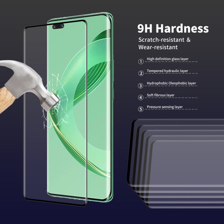 For Huawei Nova 11 Pro / 11 Ultra ENKAY Hat-Prince 3D Curved Full Glue Tempered Glass Film - Huawei Tempered Glass by ENKAY | Online Shopping UK | buy2fix