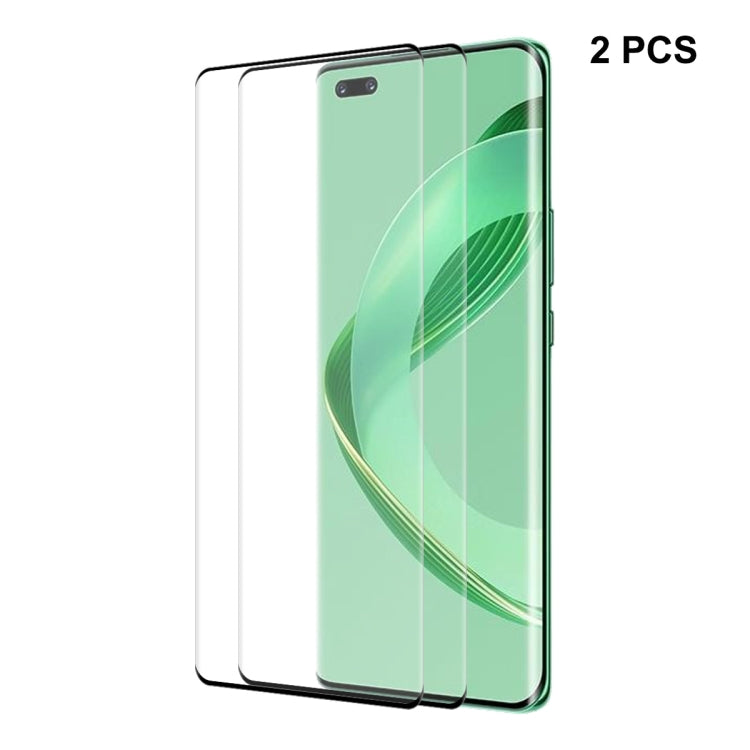 For Huawei Nova 11 Pro / 11 Ultra 2pcs ENKAY Hot Bending Full Coverage Side Glue Tempered Glass Film - Huawei Tempered Glass by ENKAY | Online Shopping UK | buy2fix