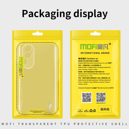 For OPPO A58 4G MOFI Ming Series Transparent Ultra-thin TPU Phone Case(Transparent) - OPPO Cases by MOFI | Online Shopping UK | buy2fix