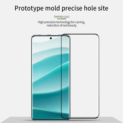 For Xiaomi Redmi Note 14 Pro /14 Pro+ MOFI 9H 3D Hot Bending Tempered Glass Film(Black) - Note 14 Pro+ Tempered Glass by MOFI | Online Shopping UK | buy2fix