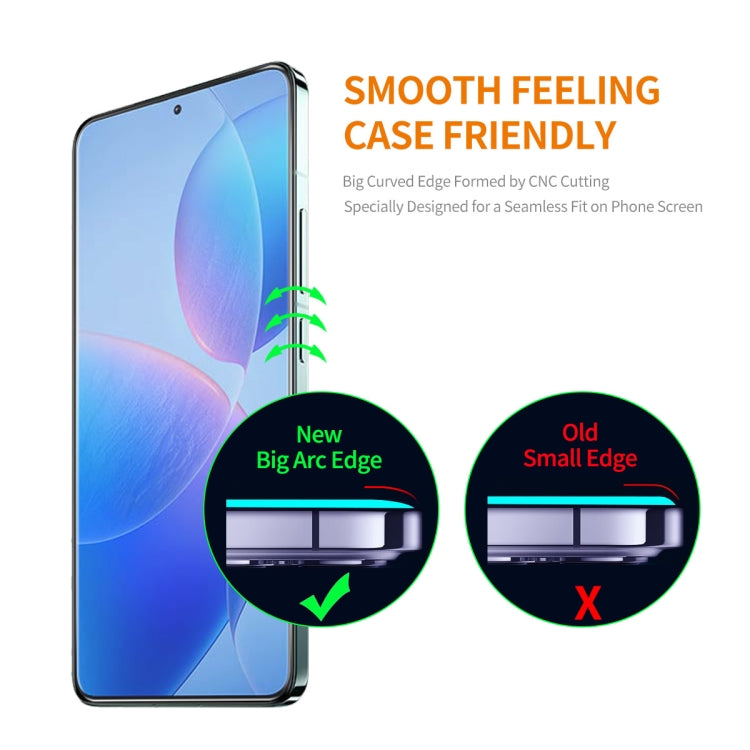 For Redmi K70 / K70 Pro / K70E 5pcs ENKAY Hat-Prince 0.26mm 9H 2.5D High Aluminum-silicon Tempered Glass Film - K70 Tempered Glass by ENKAY | Online Shopping UK | buy2fix