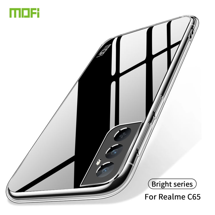 For Realme C65 MOFI Ming Series Ultra-thin TPU Phone Case(Transparent) - Realme Cases by MOFI | Online Shopping UK | buy2fix