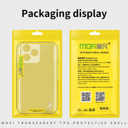 For Realme GT5 Pro MOFI Ming Series Ultra-thin TPU Phone Case(Transparent) - GT5 Pro Cases by MOFI | Online Shopping UK | buy2fix