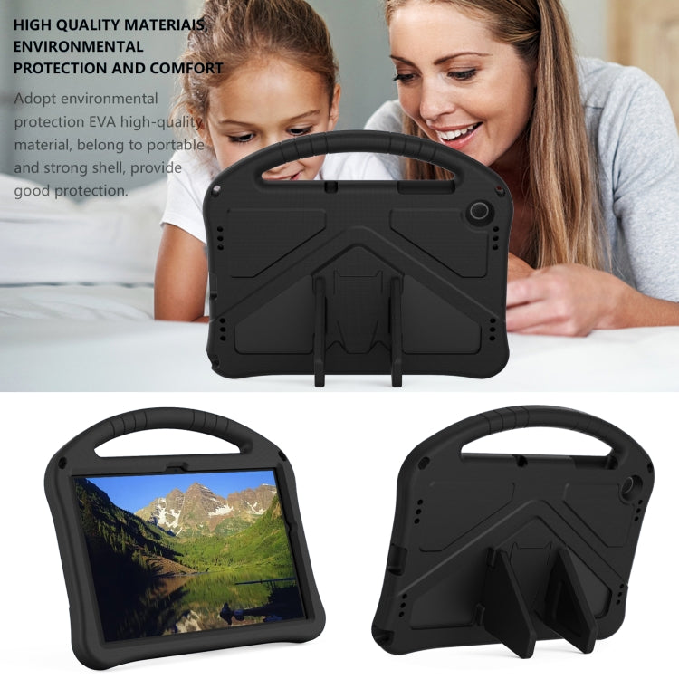 For Samsung Galaxy Tab A9+ EVA Shockproof Tablet Case with Holder(Black) - Galaxy Tab A9+ by buy2fix | Online Shopping UK | buy2fix