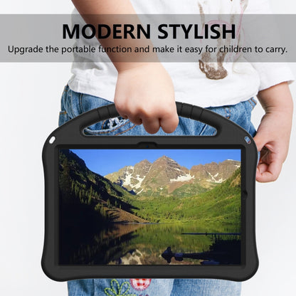 For Samsung Galaxy Tab A9+ EVA Shockproof Tablet Case with Holder(Black) - Galaxy Tab A9+ by buy2fix | Online Shopping UK | buy2fix