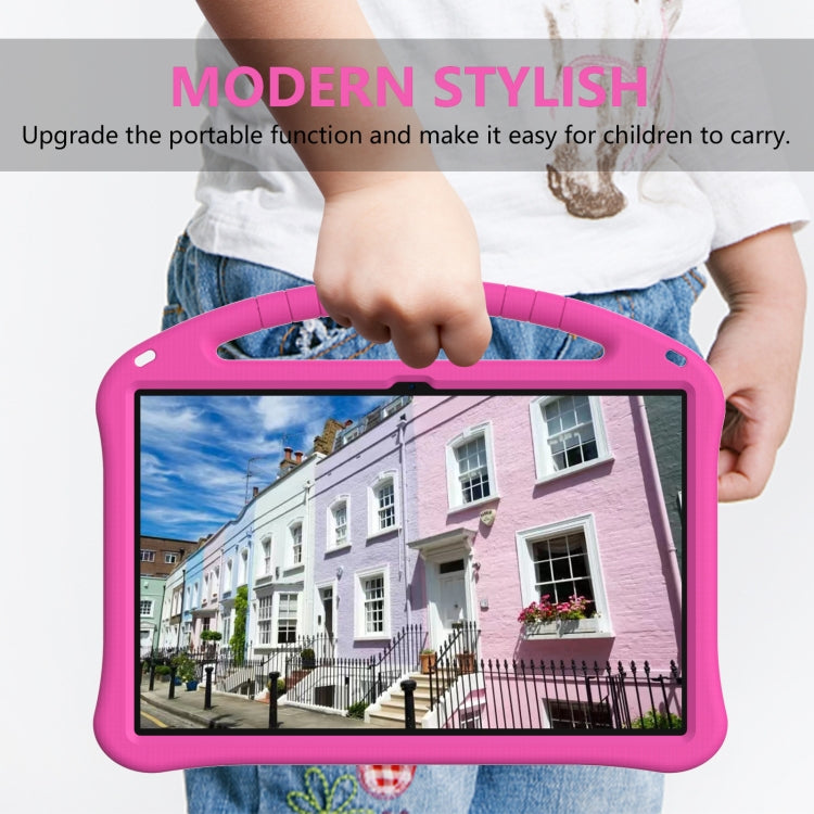 For Samsung Galaxy Tab S9 Ultra EVA Shockproof Tablet Case with Holder(Rose Red) - Galaxy Tab S9 Ultra Cases by buy2fix | Online Shopping UK | buy2fix