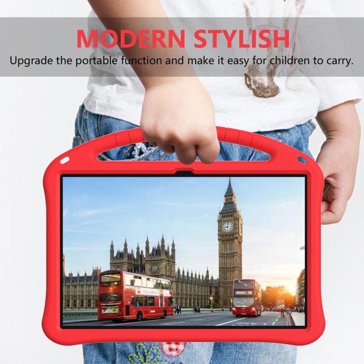 For Samsung Galaxy Tab S8 Ultra EVA Shockproof Tablet Case with Holder(Red) - Galaxy Tab S8 Ultra Cases by buy2fix | Online Shopping UK | buy2fix