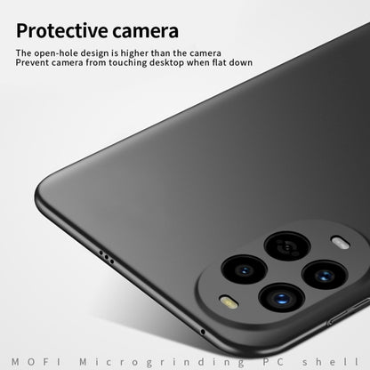 For Huawei nova 13 Pro MOFI Micro-Frosted PC Ultra-thin Hard Phone Case(Black) - Huawei Cases by MOFI | Online Shopping UK | buy2fix