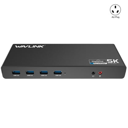 Wavlink UG69DK1 5K Type-C Dual Display USB 3.0 Video Gigabit Ethernet HDMI Docking Station, Plug:AU Plug -  by WAVLINK | Online Shopping UK | buy2fix