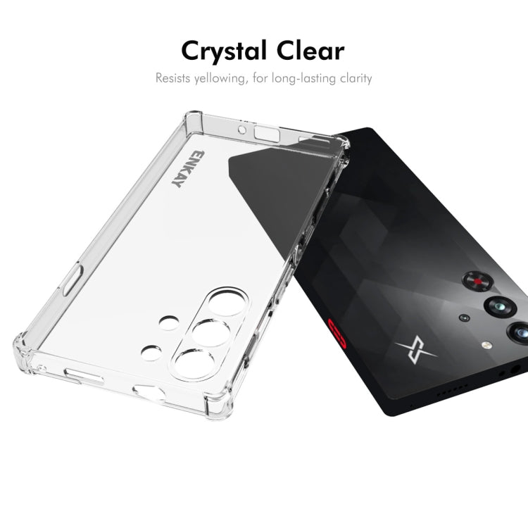 For ZTE Nubia Red Magic 10 Pro ENKAY Clear TPU Shockproof Anti-slip Phone Case - ZTE Cases by ENKAY | Online Shopping UK | buy2fix