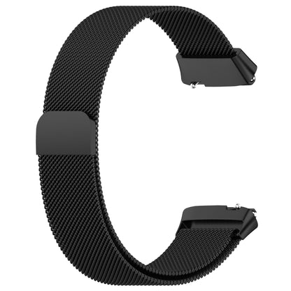 For Redmi Watch 3 Active Milan Magnetic Steel Mesh Watch Band(Black) - Watch Bands by buy2fix | Online Shopping UK | buy2fix