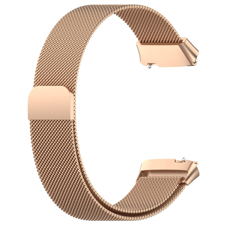 For Redmi Watch 3 Active Milan Magnetic Steel Mesh Watch Band(Rose Gold) - Watch Bands by buy2fix | Online Shopping UK | buy2fix