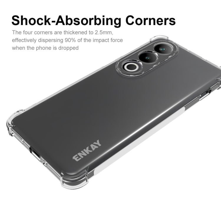 For OnePlus Ace 3V 5G ENKAY Hat-Prince Transparent TPU Shockproof Phone Case - OnePlus Cases by ENKAY | Online Shopping UK | buy2fix