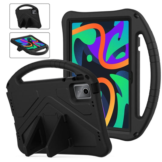 For Lenovo Tab M11 /Xiaoxin Pad 11 2024 EVA Shockproof Tablet Case with Holder(Black) - Lenovo by buy2fix | Online Shopping UK | buy2fix