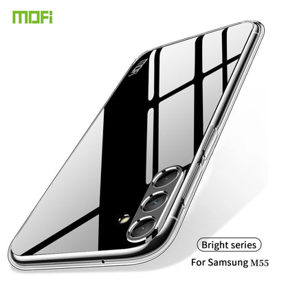 For Samsung Galaxy M55 MOFI Ming Series Ultra-thin TPU Phone Case(Transparent) - Galaxy Phone Cases by MOFI | Online Shopping UK | buy2fix