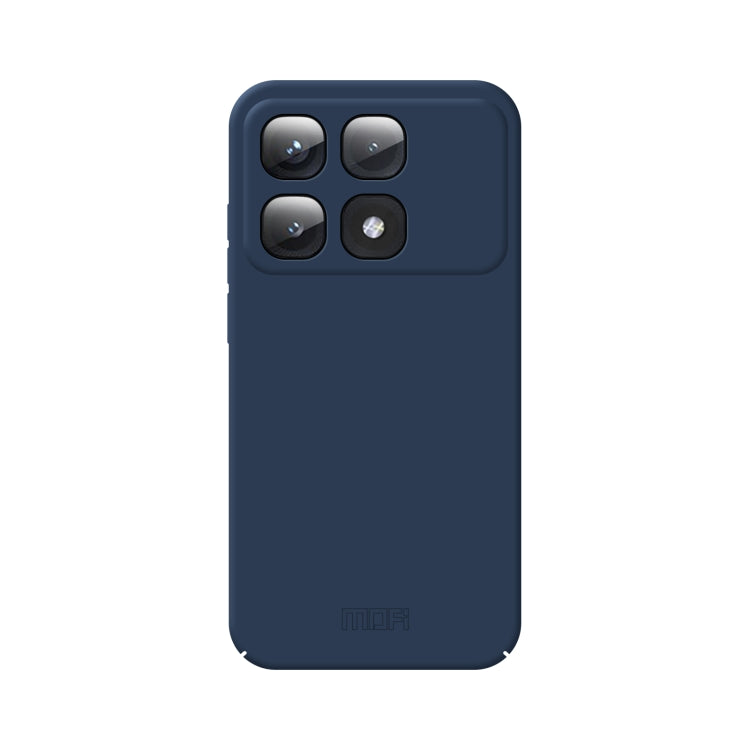 For Xiaomi Redmi K70 Ultra MOFI Qin Series Skin Feel All-inclusive PC Phone Case(Blue) - Xiaomi Cases by MOFI | Online Shopping UK | buy2fix