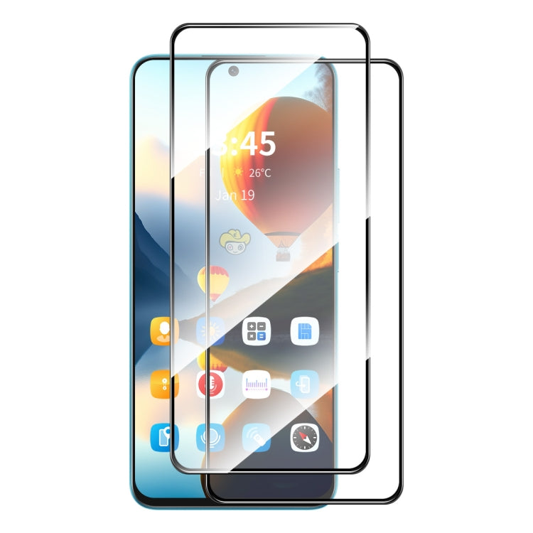 For Google Pixel 9 Pro XL 2pcs ENKAY Hat-Prince Full Glue High Aluminum-silicon Tempered Glass Film - Google Tempered Glass by ENKAY | Online Shopping UK | buy2fix