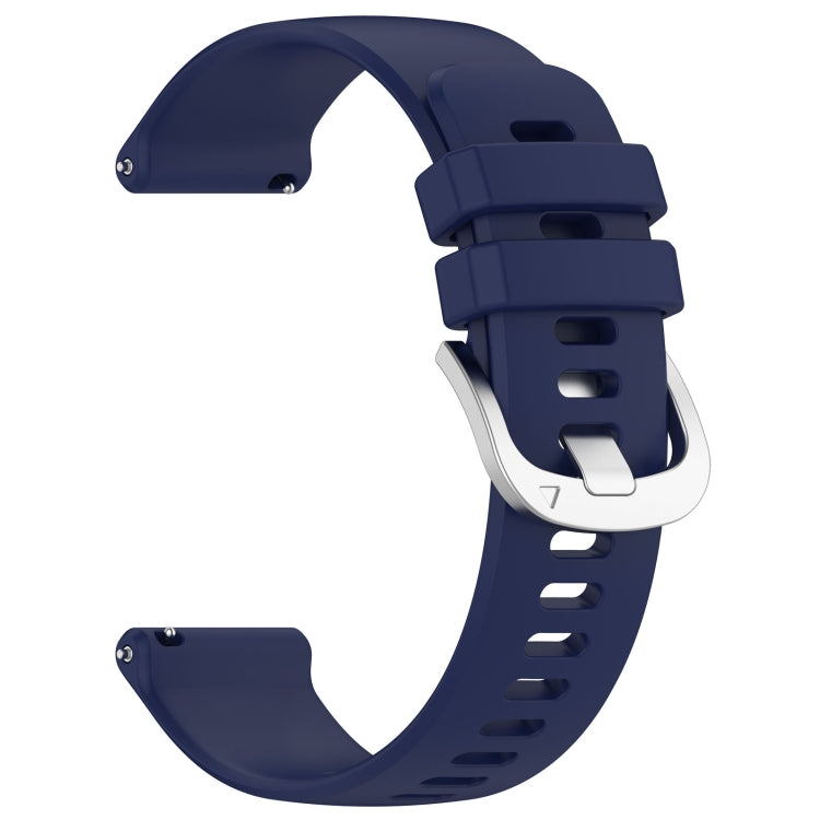 For Xiaomi Watch S3 Glossy Surface Silicone Watch Band(Dark Blue) - Watch Bands by buy2fix | Online Shopping UK | buy2fix