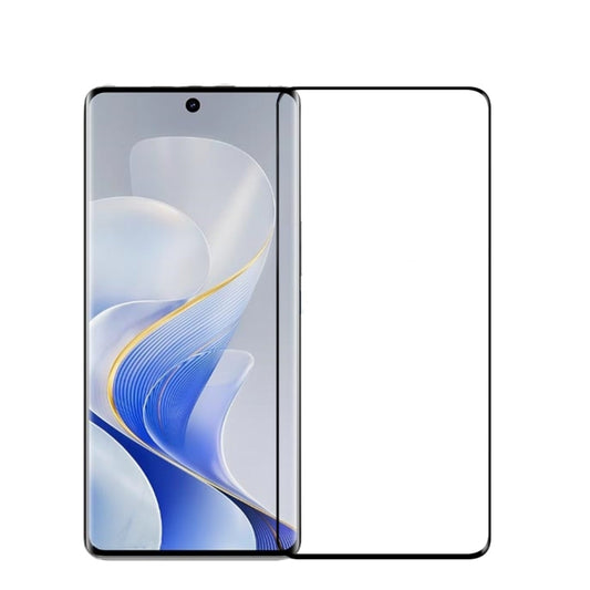 For vivo S19 Pro PINWUYO 9H 3D Hot Bending Tempered Glass Film(Black) - vivo Tempered Glass by PINWUYO | Online Shopping UK | buy2fix