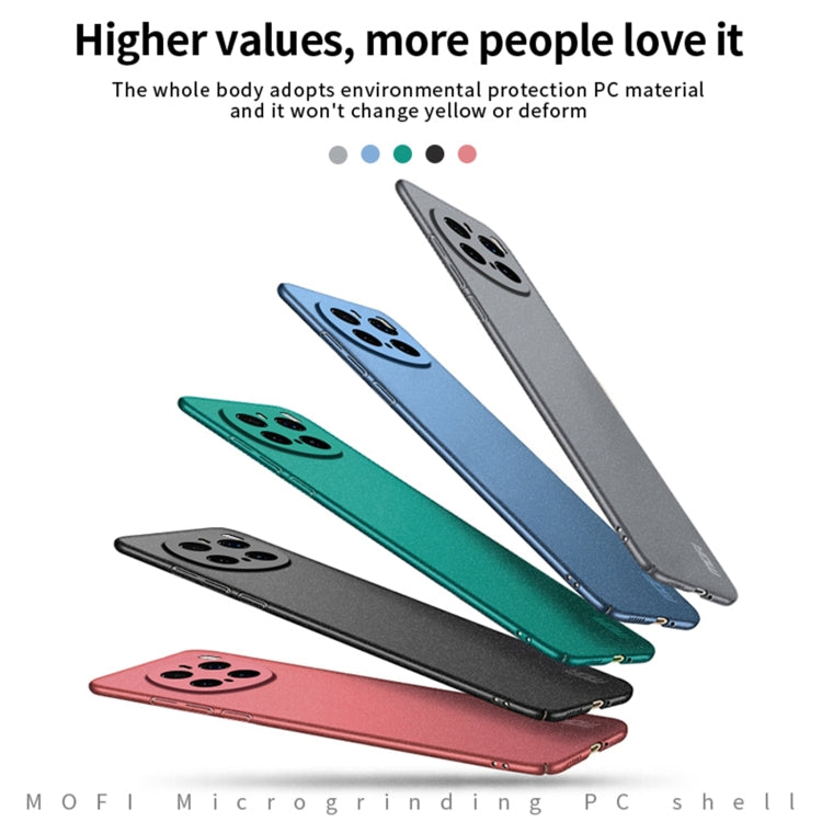 For Honor Magic7 Pro MOFI Fandun Series Frosted PC Ultra-thin All-inclusive Phone Case(Green) - Honor Cases by MOFI | Online Shopping UK | buy2fix