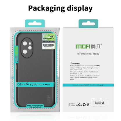 For Honor Magic7 MOFI Fandun Series Frosted PC Ultra-thin All-inclusive Phone Case(Green) - Honor Cases by MOFI | Online Shopping UK | buy2fix