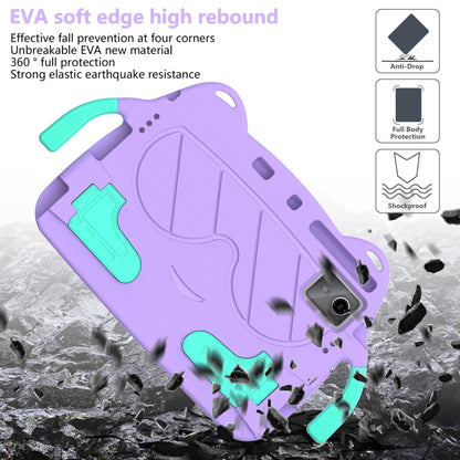 For DOOGEE T30 Pro 11 2023 Ice Baby EVA Shockproof Hard PC Tablet Case(Light Purple+Mint Green) - Others by buy2fix | Online Shopping UK | buy2fix