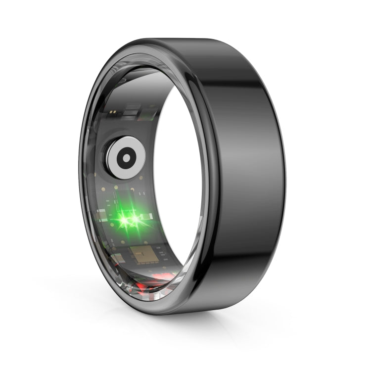 R02 SIZE 9 Smart Ring, Support Heart Rate / Blood Oxygen / Sleep Monitoring / Multiple Sports Modes(Black) - Smart Rings / Smart Telephones by buy2fix | Online Shopping UK | buy2fix