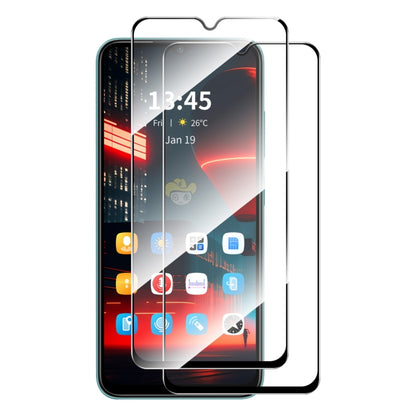 For Tecno Spark 9 Pro 2pcs ENKAY Full Glue High Aluminum-silicon Tempered Glass Film - Tecno Tempered Glass by ENKAY | Online Shopping UK | buy2fix