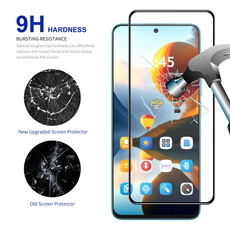 For Realme V50s 5G / V50 5G 10pcs ENKAY Full Glue High Aluminum-silicon Tempered Glass Film - Realme Tempered Glass by ENKAY | Online Shopping UK | buy2fix