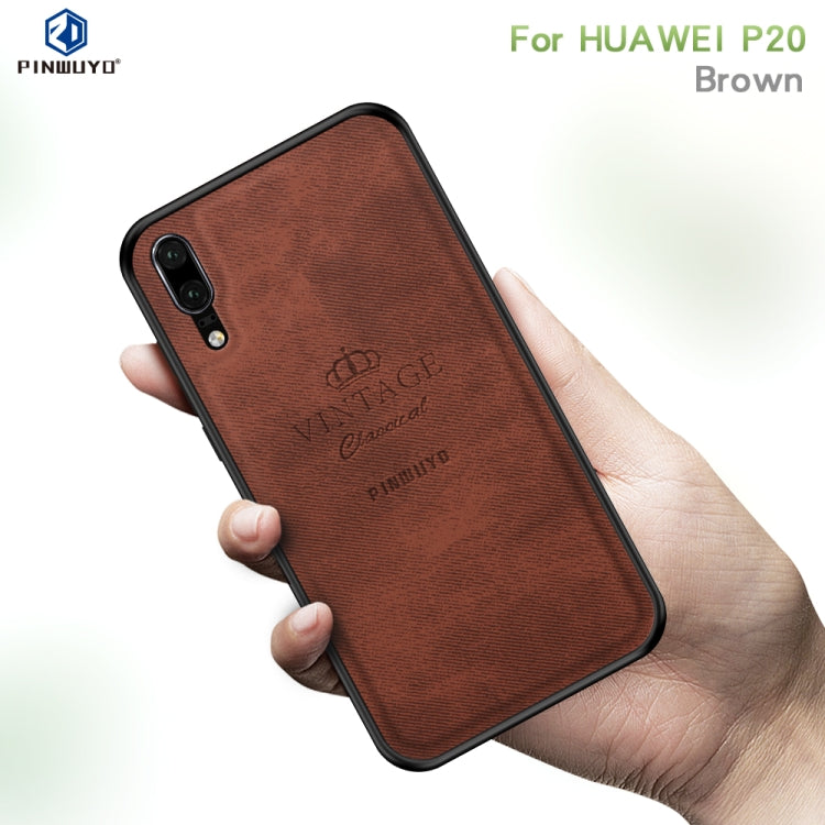 PINWUYO Shockproof Waterproof Full Coverage PC + TPU + Skin Protective Case for Huawei P20(Red) - ASUS Cases by PINWUYO | Online Shopping UK | buy2fix