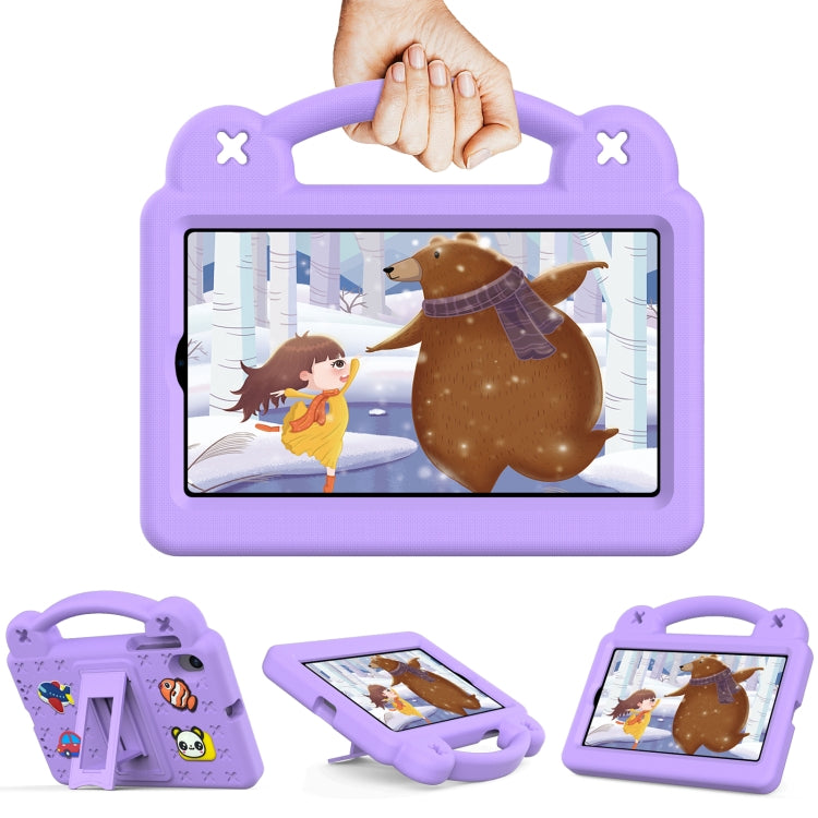 For Walmart Onn 7.0 Gen4 2024 Handle Kickstand Children EVA Shockproof Tablet Case(Light Purple) - Others by buy2fix | Online Shopping UK | buy2fix