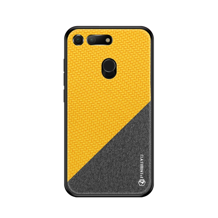 PINWUYO Honors Series Shockproof PC + TPU Protective Case for Huawei Honor V20 / View 20(Yellow) - Honor Cases by PINWUYO | Online Shopping UK | buy2fix