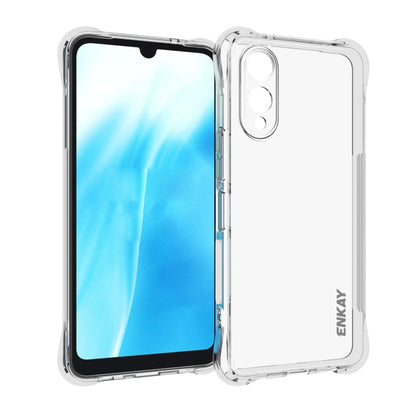 For Fujitsu Arrows We2 / F-52E ENKAY Clear TPU Shockproof Anti-slip Phone Case - More Brand by ENKAY | Online Shopping UK | buy2fix