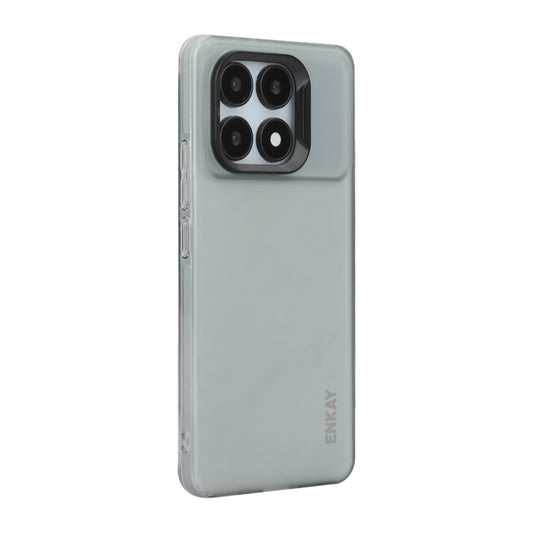 For Redmi K70 Ultra ENKAY Hat-Prince Translucent Matte TPU Soft Phone Case(Grey) - Xiaomi Cases by ENKAY | Online Shopping UK | buy2fix