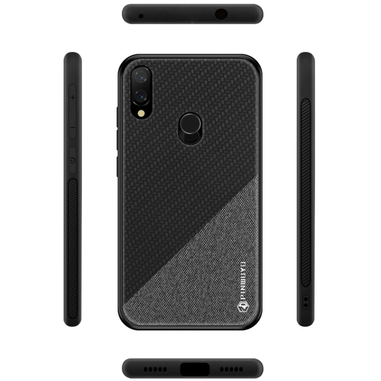 PINWUYO Honors Series Shockproof PC + TPU Protective Case for Xiaomi Play / Redmi 7 Pro(Yellow) - Xiaomi Cases by PINWUYO | Online Shopping UK | buy2fix