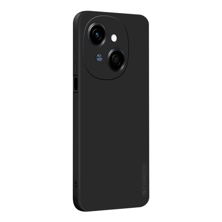 For Tecno Spark Go 2025 / Go 1 PINWUYO Sense Series Liquid Silicone TPU Phone Case(Black) - Tecno Cases by PINWUYO | Online Shopping UK | buy2fix