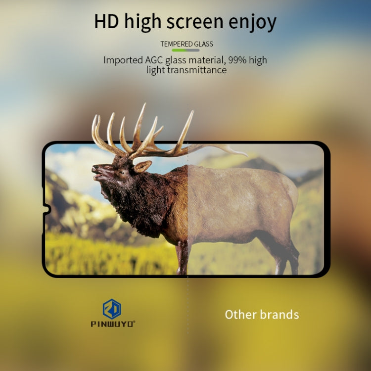 PINWUYO 9H 2.5D Full Screen Tempered Glass Film for Xiaomi Mi CC9e/A3(Black) -  by PINWUYO | Online Shopping UK | buy2fix