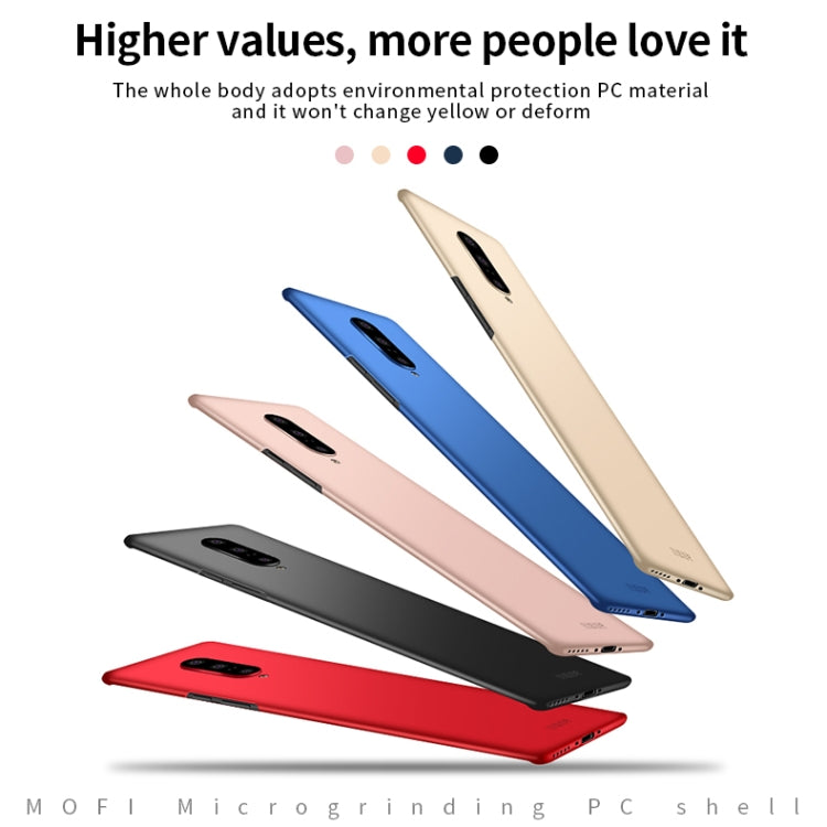 For Oneplus7 Pro MOFI Frosted PC Ultra-thin Hard Case(Rose gold) - OnePlus Cases by MOFI | Online Shopping UK | buy2fix